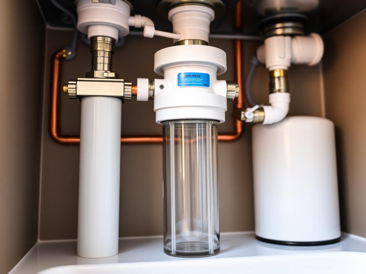 Professional whole-home water treatment installation